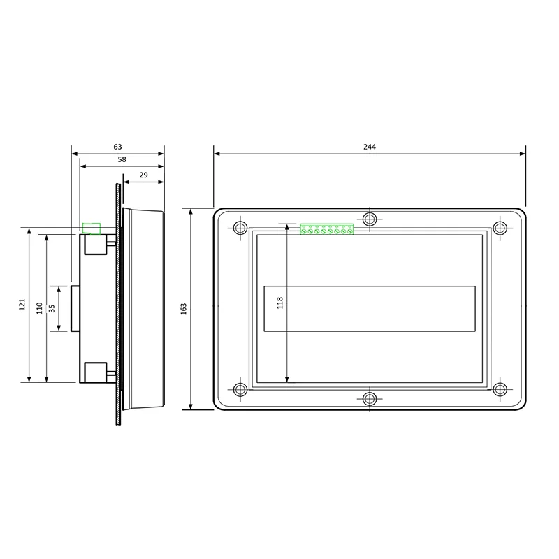 InteliVision5 Original COMAP Diesel Generator Set Color Monitoring Display Screen Imported Controller Control Panel