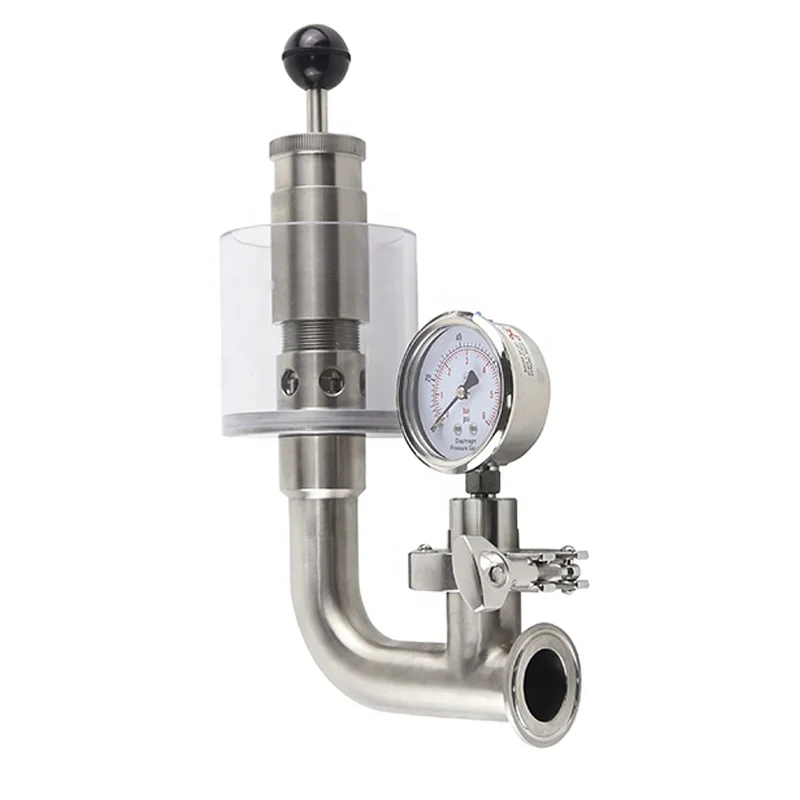 stainless steel beer brew brewery DN32 triclamp tri clamp spunding valve