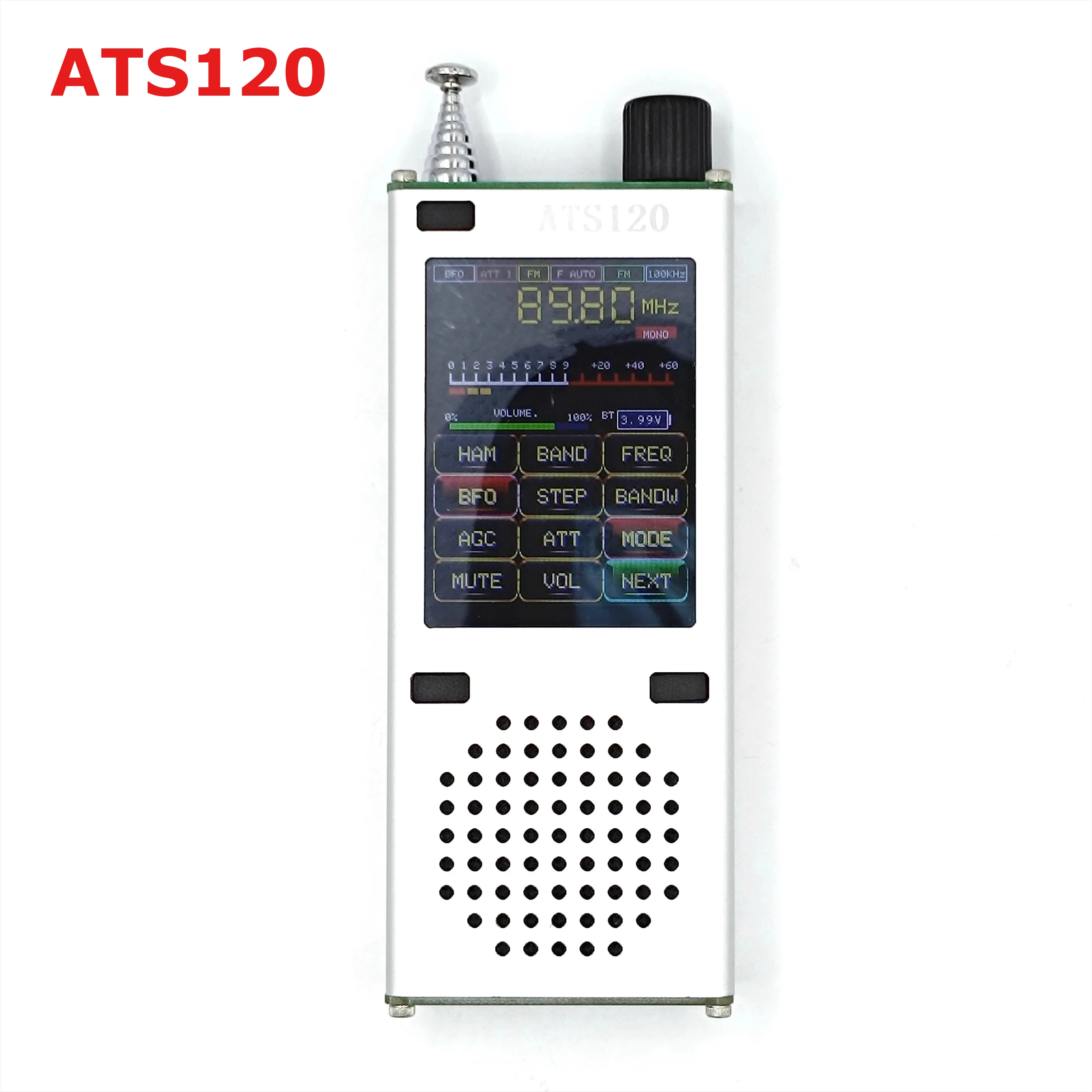 ATS120 Portable Receiver Bluetooth SSB FM RDS 64-108MHz AM LSB USB All Band Radio Receiver Extended Antenna ATS100 ATS200 Radio