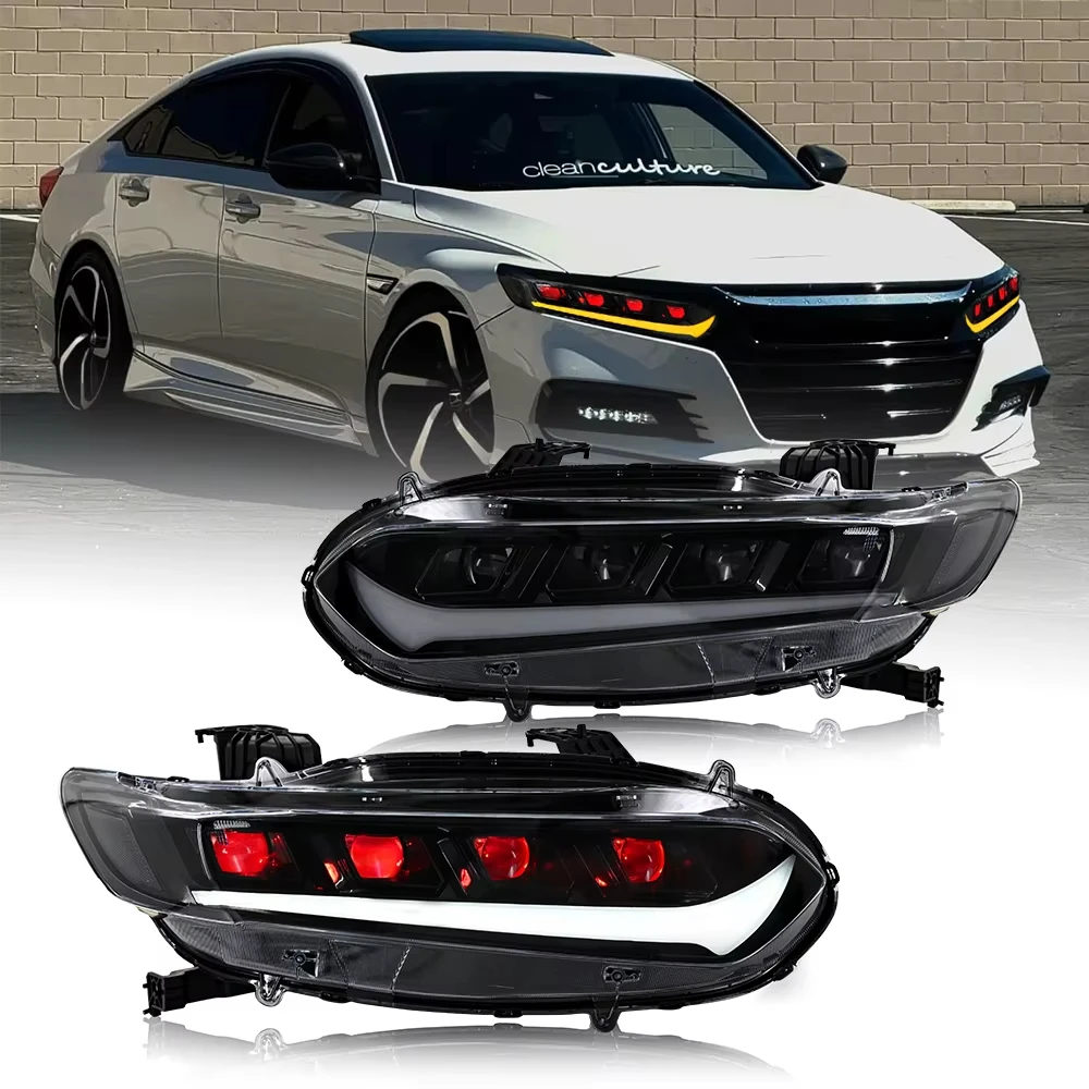 

OEM ODM 50 Вт водонепроницаемая фара Para Auto для Honda Accord последовательные сигналы света