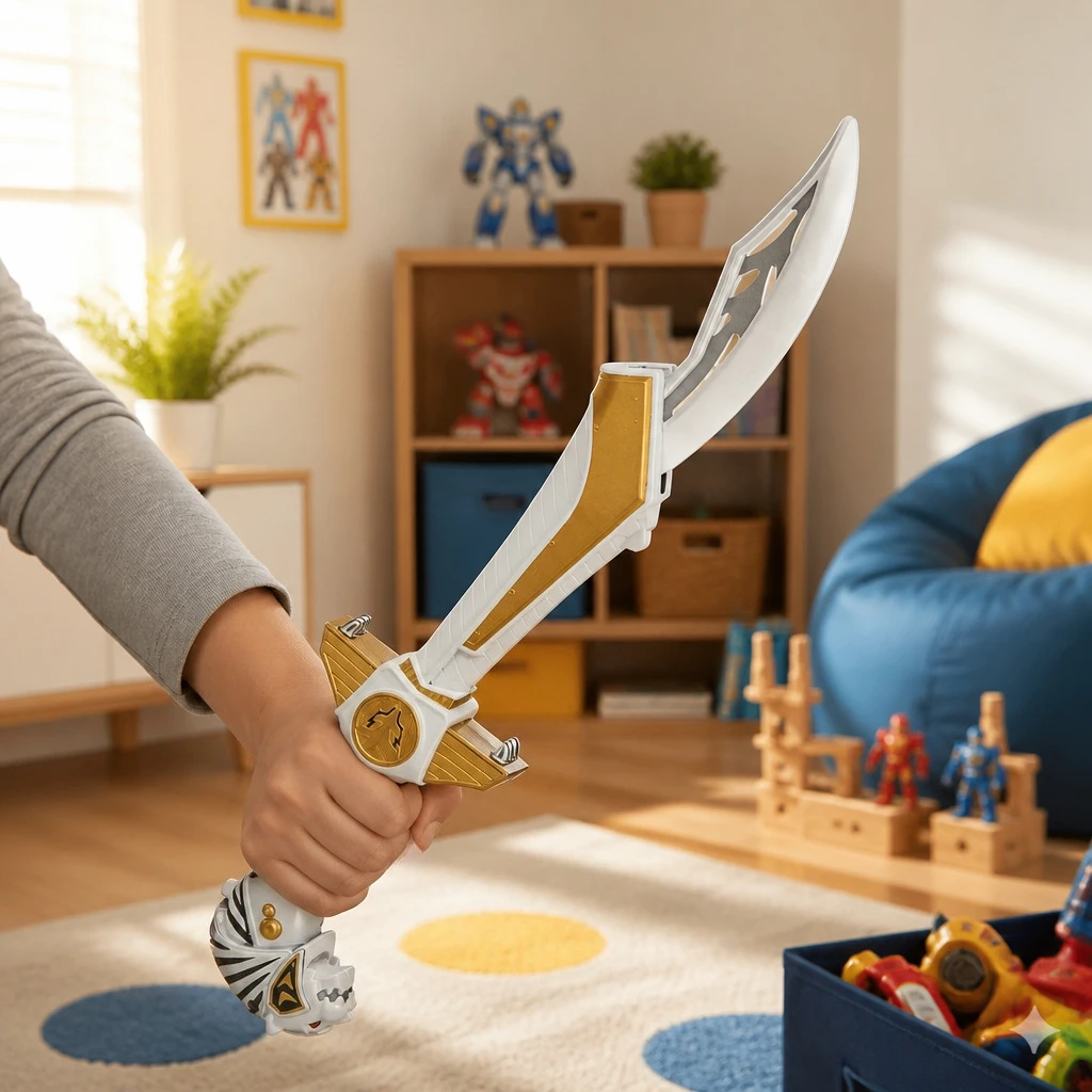 Model Kit Power Rangers - Игрушечный меч Саба из «Могучих рейнджеров»