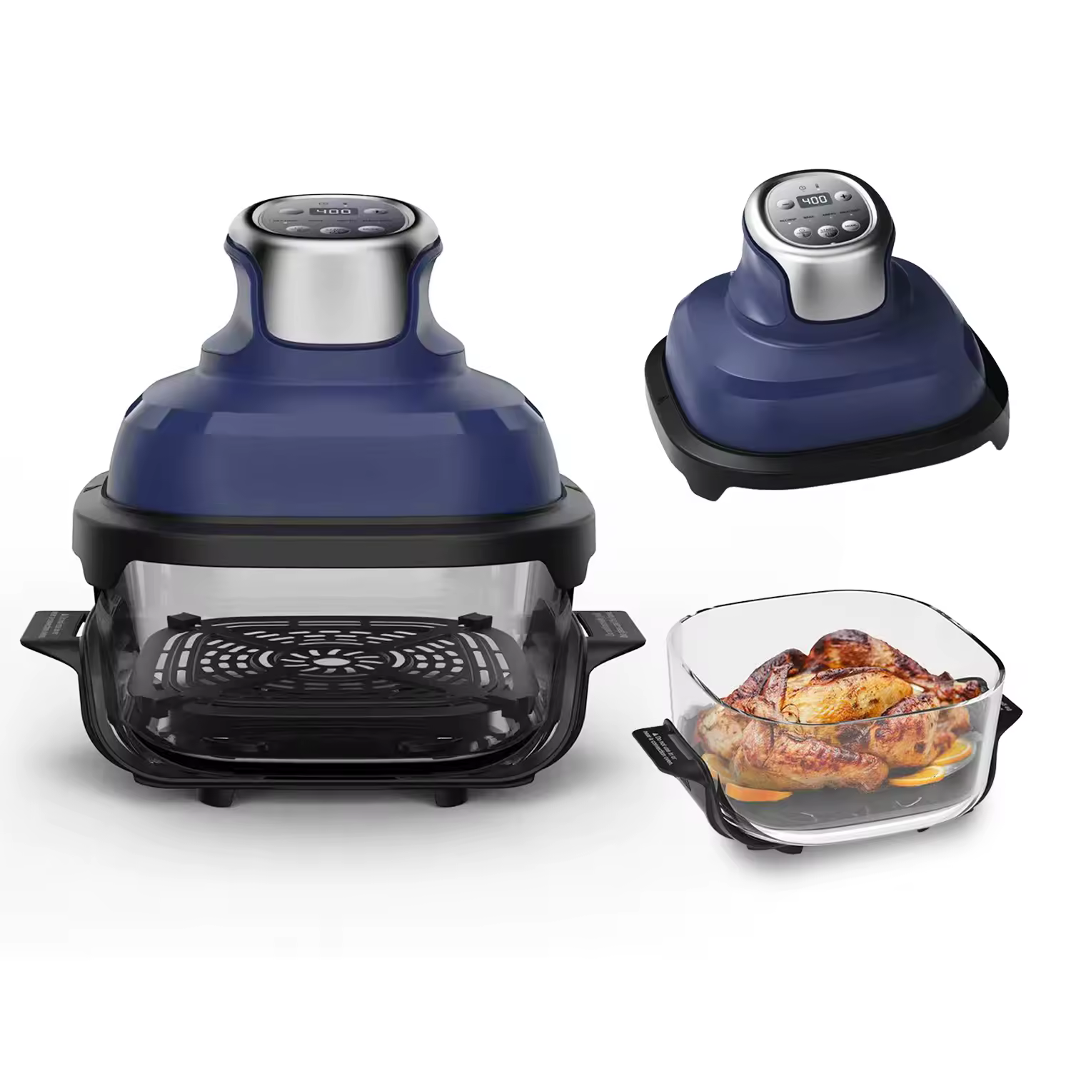 Model Multi-functionalNew Smart 4L Digital Glass Air Fryer Non-stick Cooking Features, Pros and Buying Guide