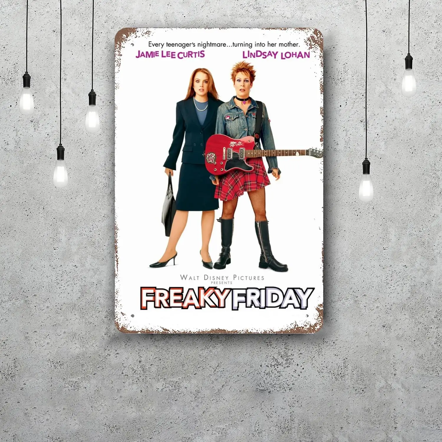 MINISO Freakier Friday Funny Bar Metal Sign, Retro Plaque, Vintage Sign, Alcohol Drinker, Pub, Club,  Kitchen Wall Decoration