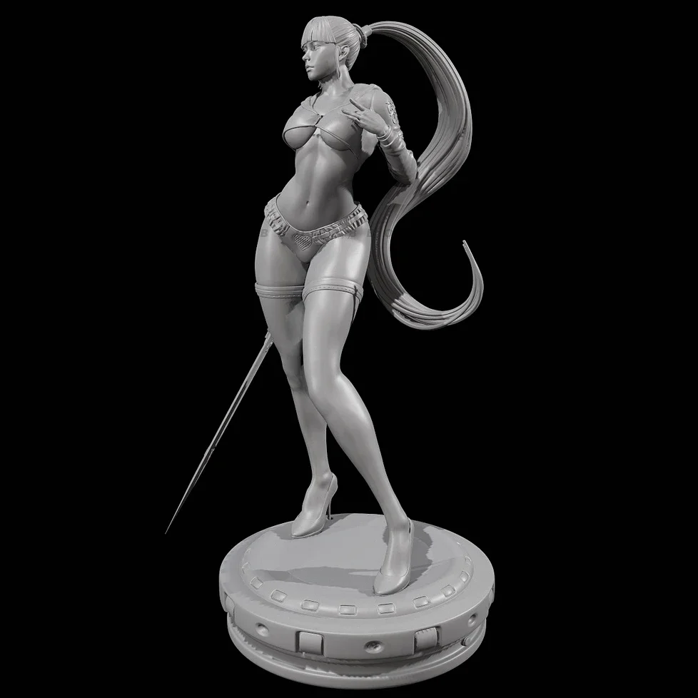 The height of man 50mm 75mm 95mm Resin model kits figure beauty colorless and self-assembled 3D Printing TD-6849/3D