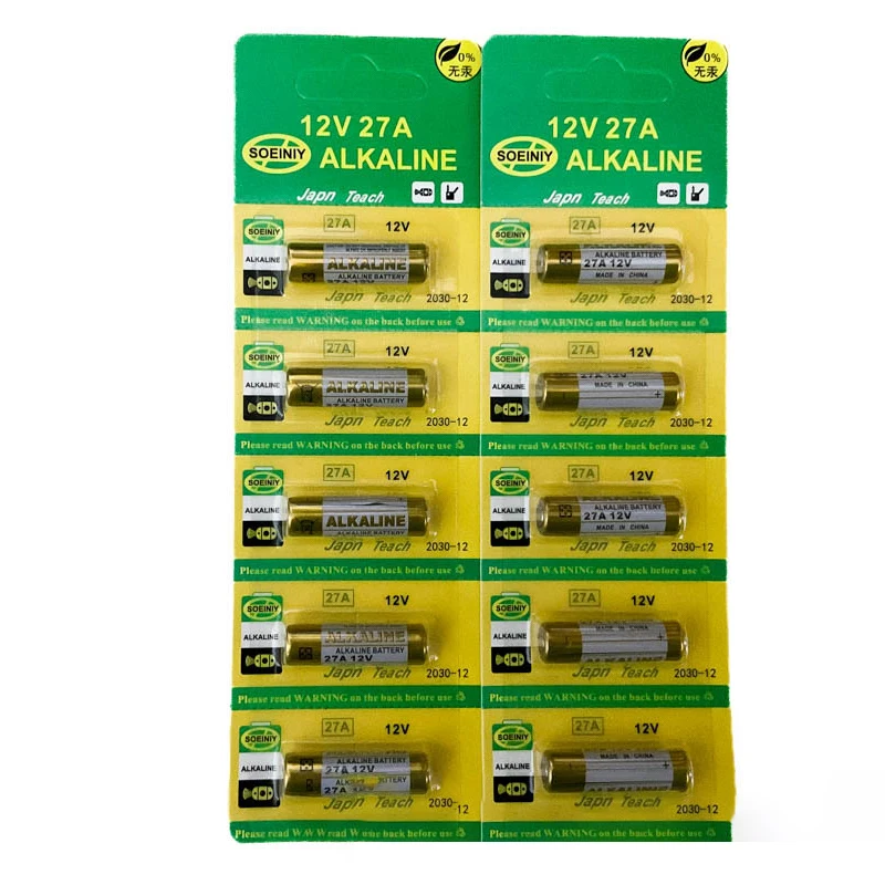 بطارية 12 فولت 23A 23GA A23S E23A EL12 MN21 V23GA GP23A LRV08 لجرس الباب التحكم عن بعد لعبة كهربائية A23 حزمة بطارية قلوية