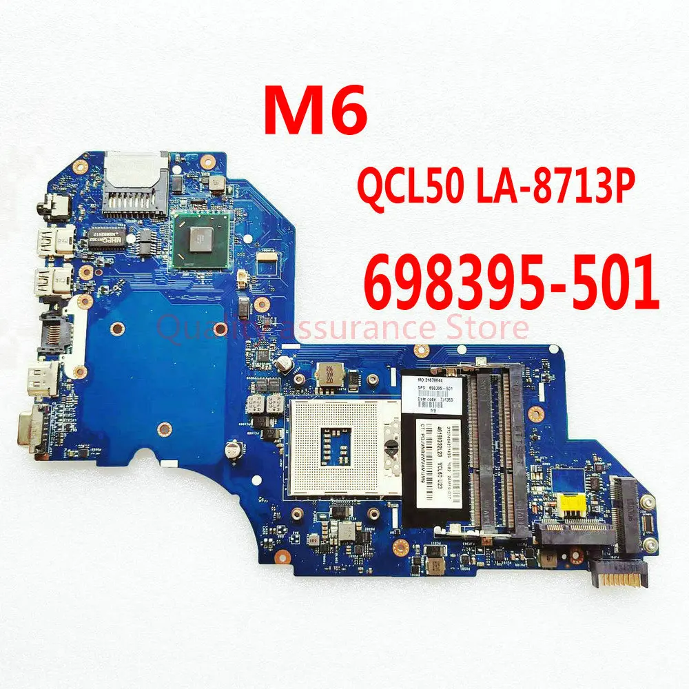 

QCL50 LA-8713P For HP ENVY M6-1225DX M6-1201TU NOTEBOOK 698395-501 Mainboard envy m6-1000 Laptop Motherboard HM77 DDR3