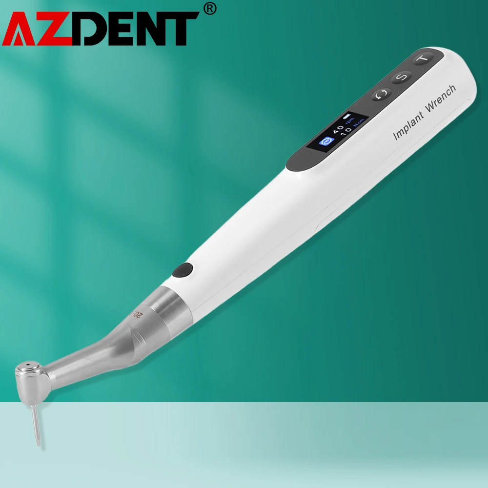 

2025 Azdent Dental Electric Implant Wrench Torque Motor Wireless 16 Types of Screwdrivers Kit Lab Instruments Dentistry Tools
