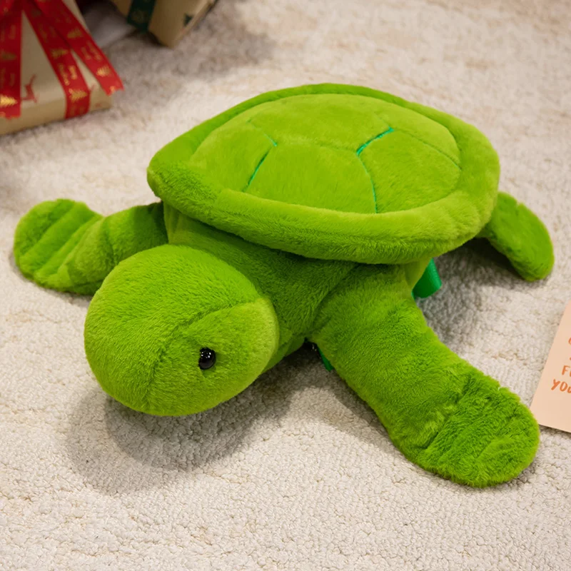 40 cm Cartoon Nette Schildkröte Plüsch Puppe Rucksack Weiche Hohe Qualität Bunte Schildkröte Plüsch Spielzeug Hause Dekoration Geschenk Für Kinder
