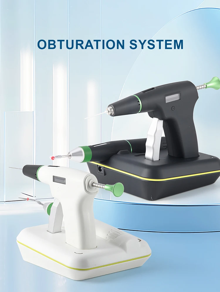 Dentales Endodontisches Guttapercha-Obturationssystem mit 4 Heiztemperatur-Stiftspitzen, kabellosem Zahnarztgriff und 3D-Füllwerkzeug – Detail 4