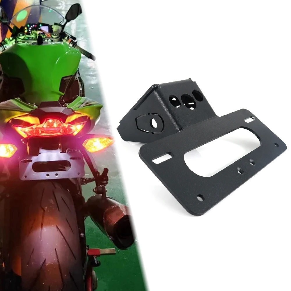 

Fit For Kawasaki Ninja ZX-6R ZX6-R 636 2019-2024 Rear Tail Tidy Fender Eliminator Kit License Plate Holder Bracket Ninja ZX6R