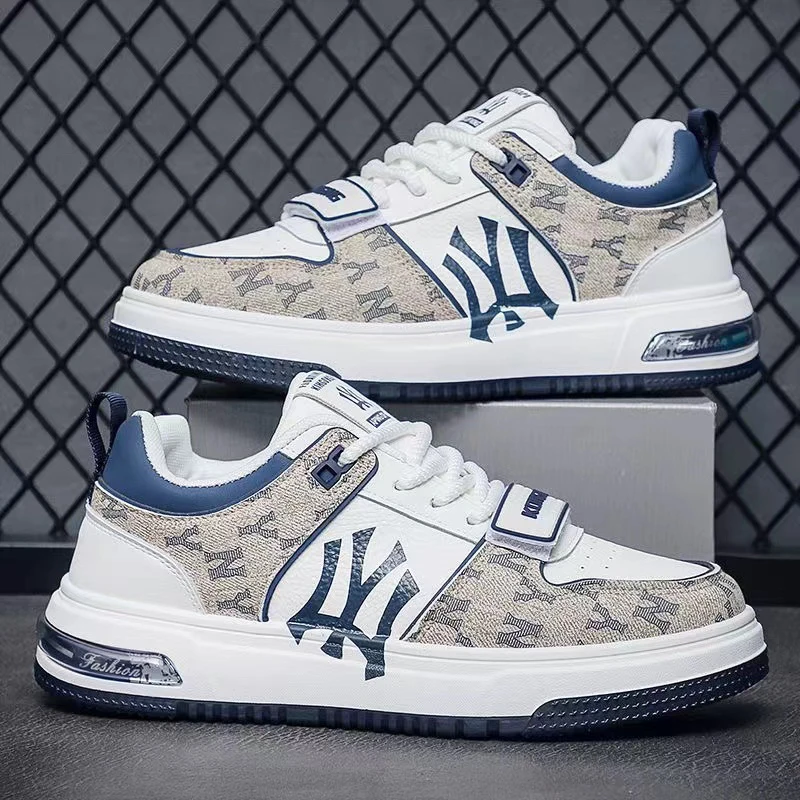 

Original brand luxury Men Replica Shoes Deals 2024 Fashion Embroidery Letters Denim Men athletic shoes air cushion tenis hombres