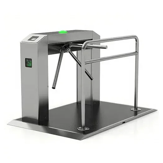 Factory Direct CE Certified Access Control Systems Optical Tripod Turnstile Bridge Style Gate For Subway