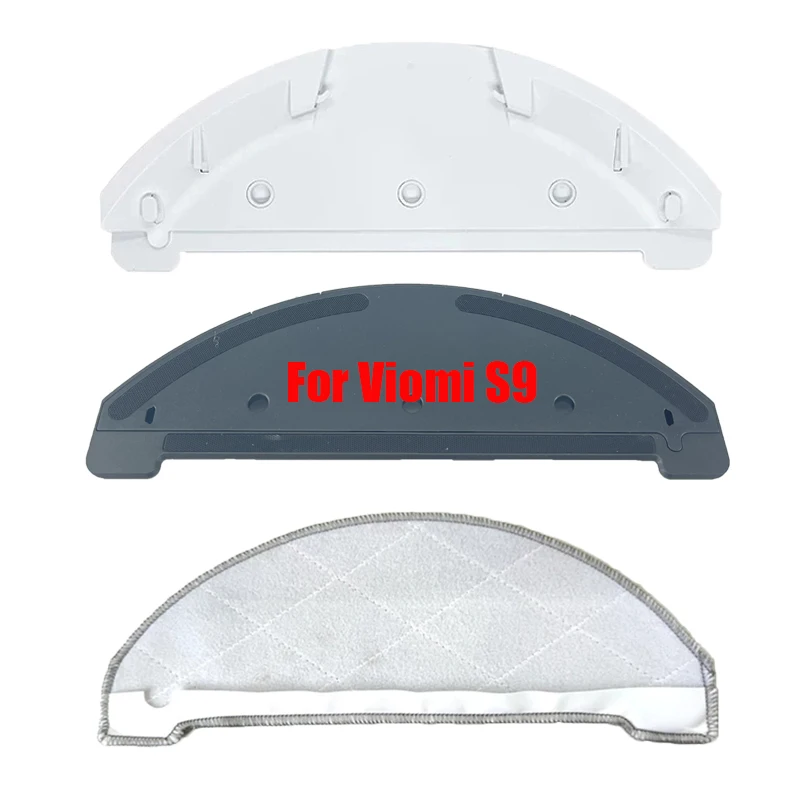 Original Mop Almofadas Acessórios Titular Para Xiaomi Viomi S9 Robô Aspirador Mop Rags Mop Suporte De Pano Peças De Reposição