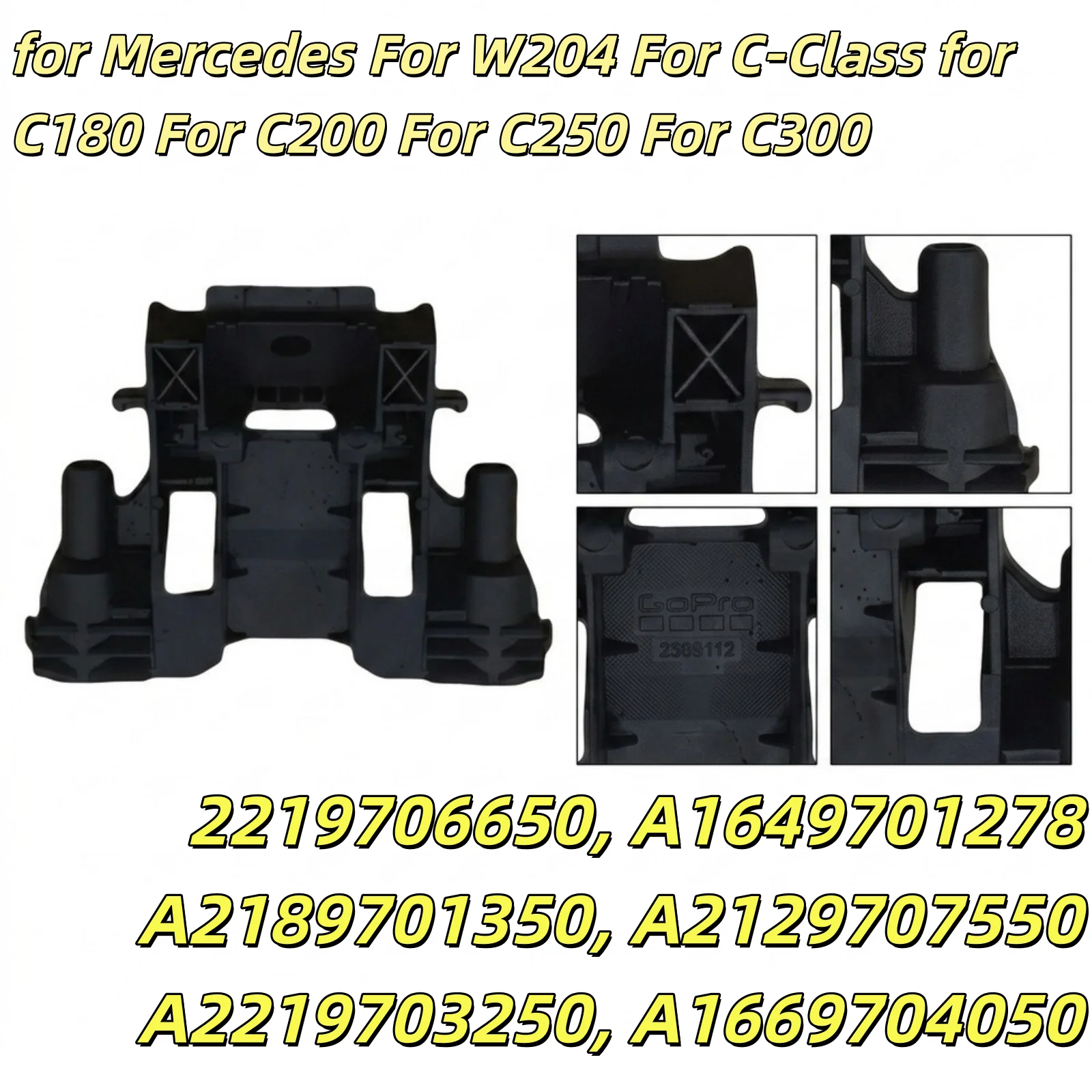 Front Seat Headrest Support Bracket A2219706650 A1649701278 For Mercedes For C For E For W204 For C-Class For C180 For C200