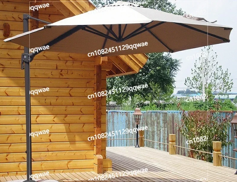 Parasol Open-air Wind-resistant Roman Umbrella Courtyard Villa Garden Outdoor Courtyard Shade Large Umbrella Sun Umbrella