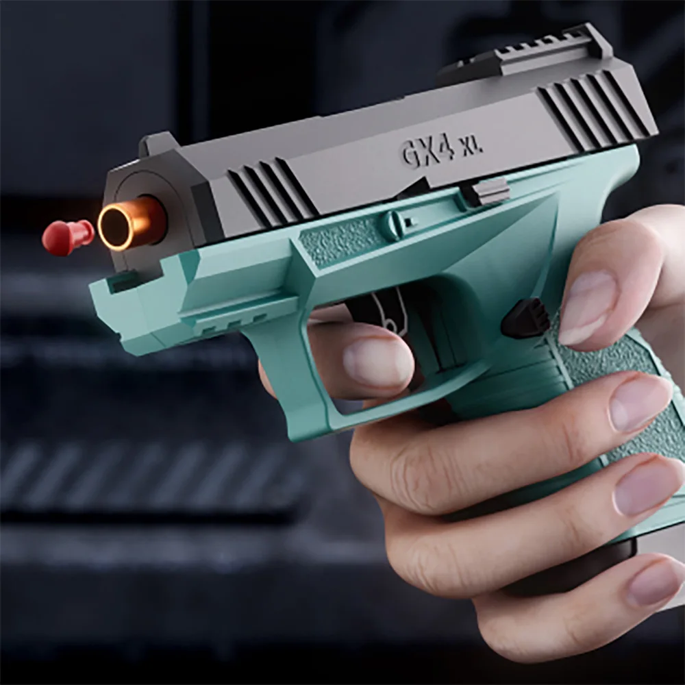 フィジェットトイガン GX4 シェルエジェクションガン おもちゃ ピストル 男の子向け 安全なおもちゃ 子供向け 誕生日プレゼント