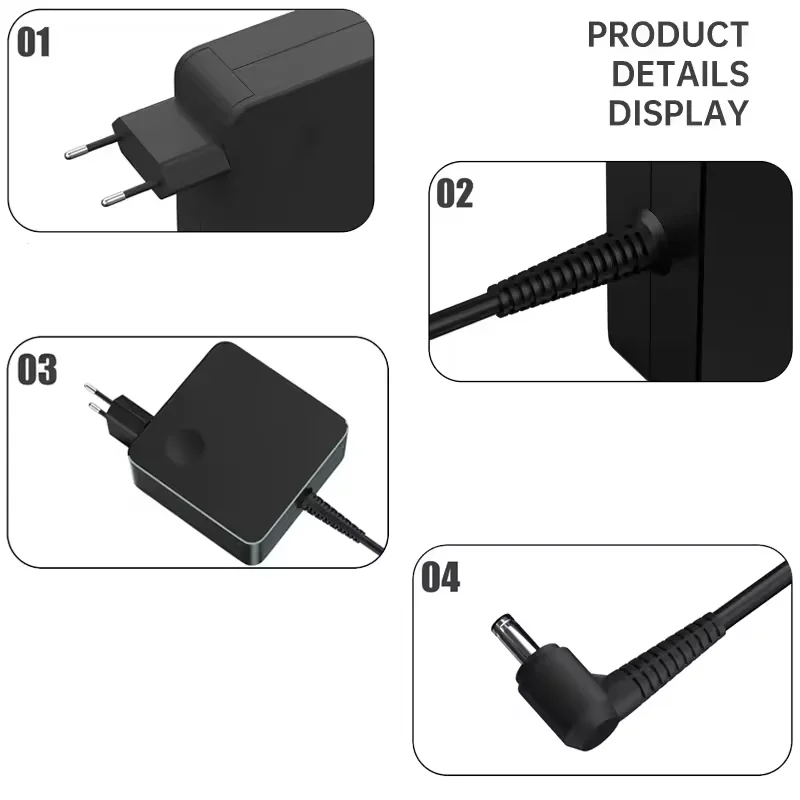 65W 20V 3.25A Laptop Charger Adapted For Lenovo YOGA 710 510-14ISK IDEAPAD 510S-14 XiaoXin 310 Power Supply Adapters view 3