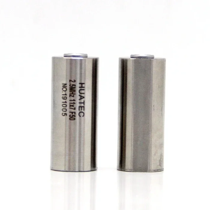 

Пьезоэлектрический датчик погружения 11 x 7 мм, линейная фокусировка 50 мм, 3,5 МГц/2,5 МГц