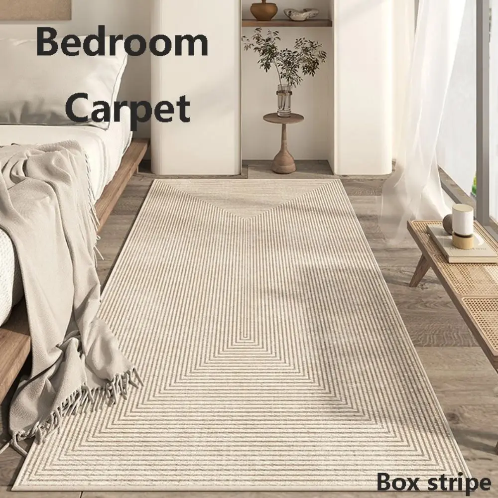Quiet Style 60*180 cm Anti Slip Carpet Crystal Velvet Rubber Backed Hall Carpet Wear Resistant Washable Kitchen Rug Tea Table