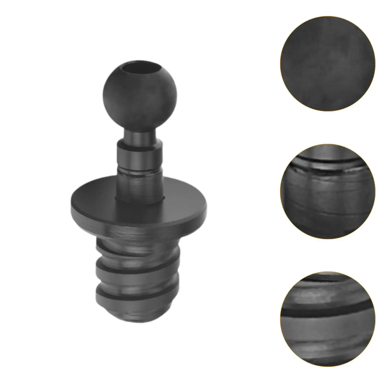 Single Mounting Base for Kayak Accessories, Fishing Gear, 1 Inch Ball