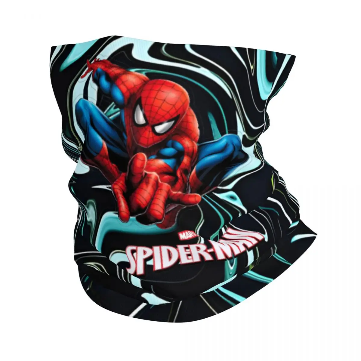 

MARVEL Bandana Neck Gaiter Printed Motorcycle Motocross Spider-Man Face Scarf Balaclava Riding Unisex Adult Windproof