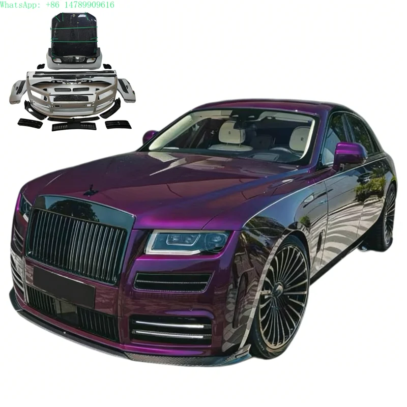 MSY Style Dry Carbon Fiber Body Kit for  Ghost GHOST II New Condition Including Front/Rear Bumper Side