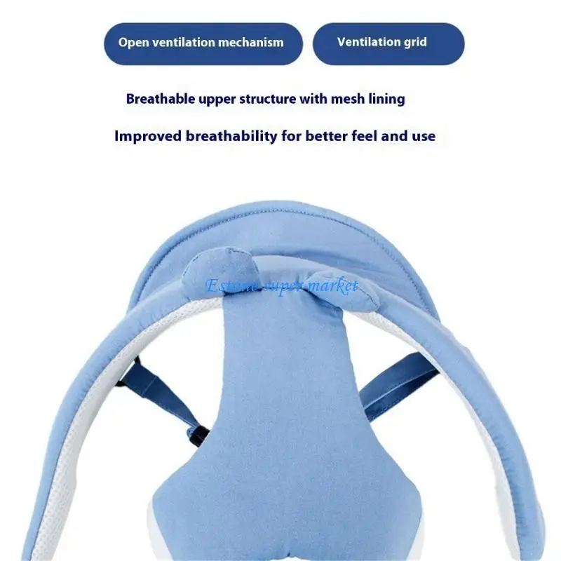 090B Breathable Infant Safety Helmets Hat Lightweight Design Head Protector