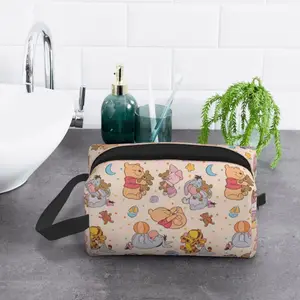 Winnie Pooh Teddy Bear Túi vệ sinh dành cho phụ nữ, người tổ chức trang điểm mỹ phẩm cá nhân 10 Quần áo Pooh Bán hàng chính - №10