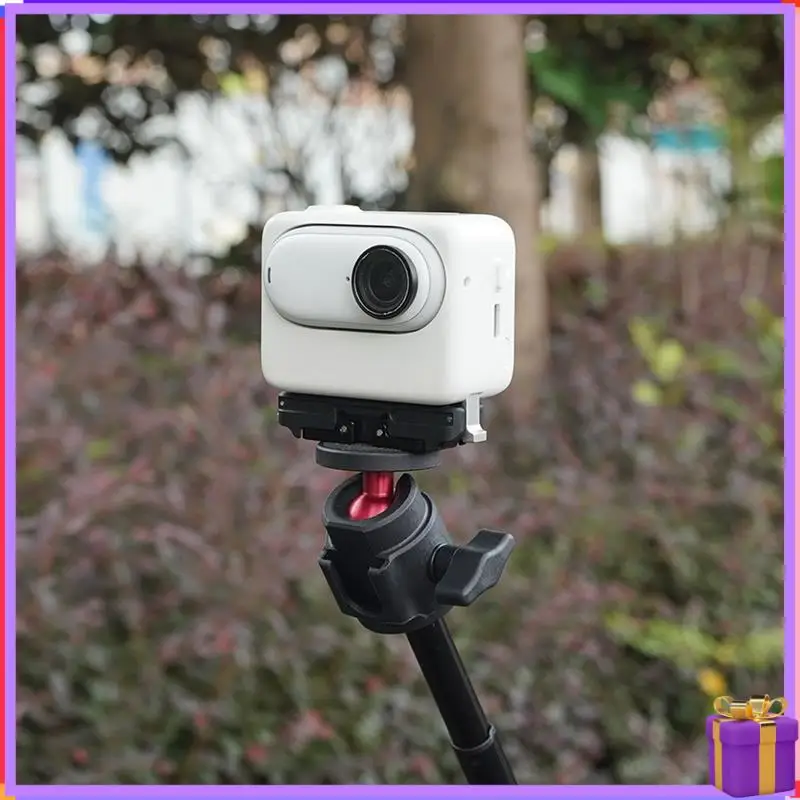 Advanced Magnetic Quick Release Adapter Mount For Insta360 Go 3 / GO3S Thumb Camera Rechargeable Charging Base Bracket