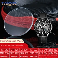 For Casio Watch Glass Mirror Lens EFR-303 EFV540 EF-550 EFV-540 EF-539 MDV-106 MTP1374 MTP-1375 Watch Mirror Mask Gasket Repair