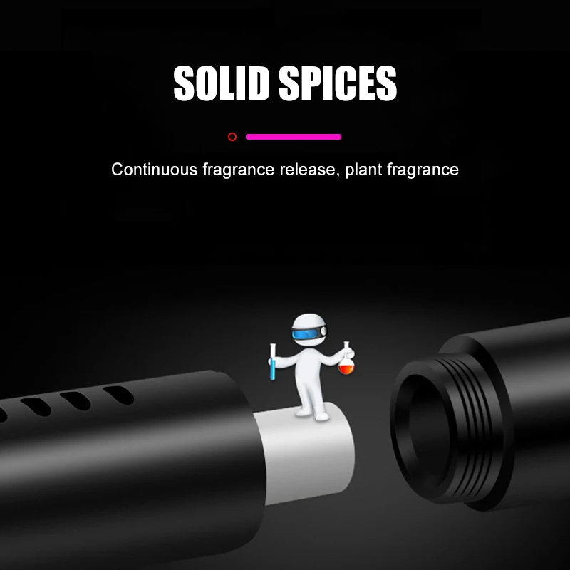 Car Air Vent Perfume Car Air Freshener Aroma Car Perfumes Car Solid Freshener Air Conditioning Perfume With 5pc/1pc Perfum Stick