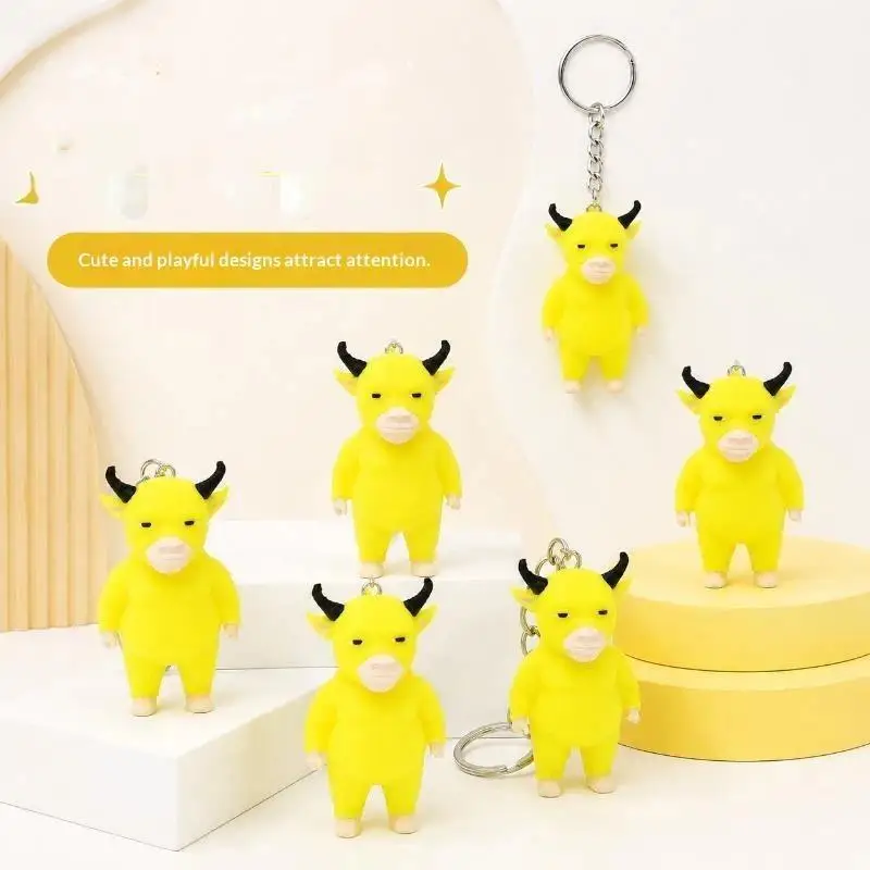 NIU Lai 3D Printed Figure Keychain Movie Character Collectible Desk Decor Fun Backpack Pendant Accessories Gift