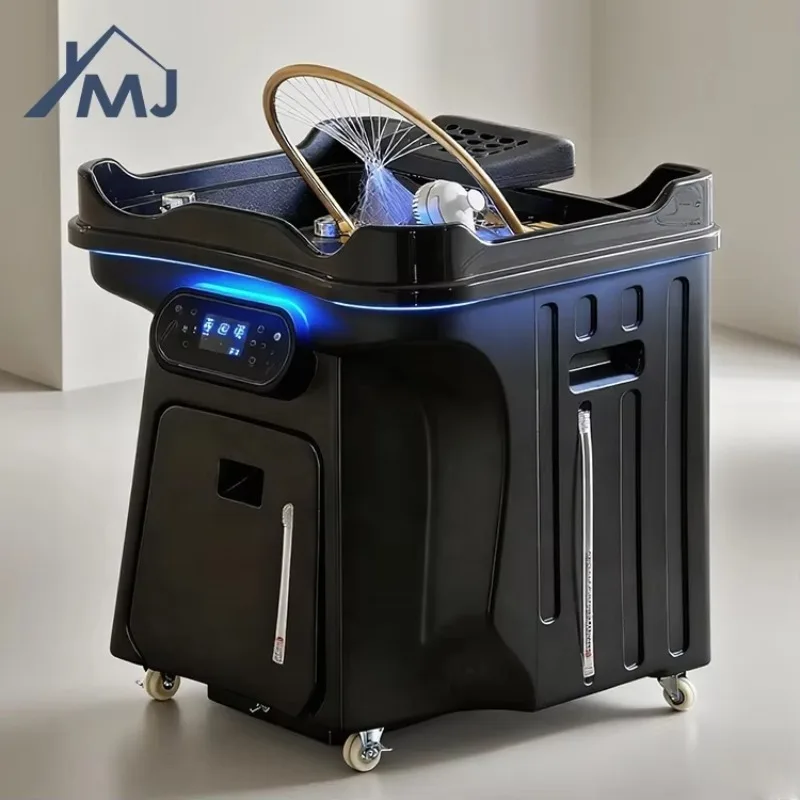 Water Tank Mobile Shampoo Basin Japanese Head Spa Salon Furniture Portable Hair Wash Sink