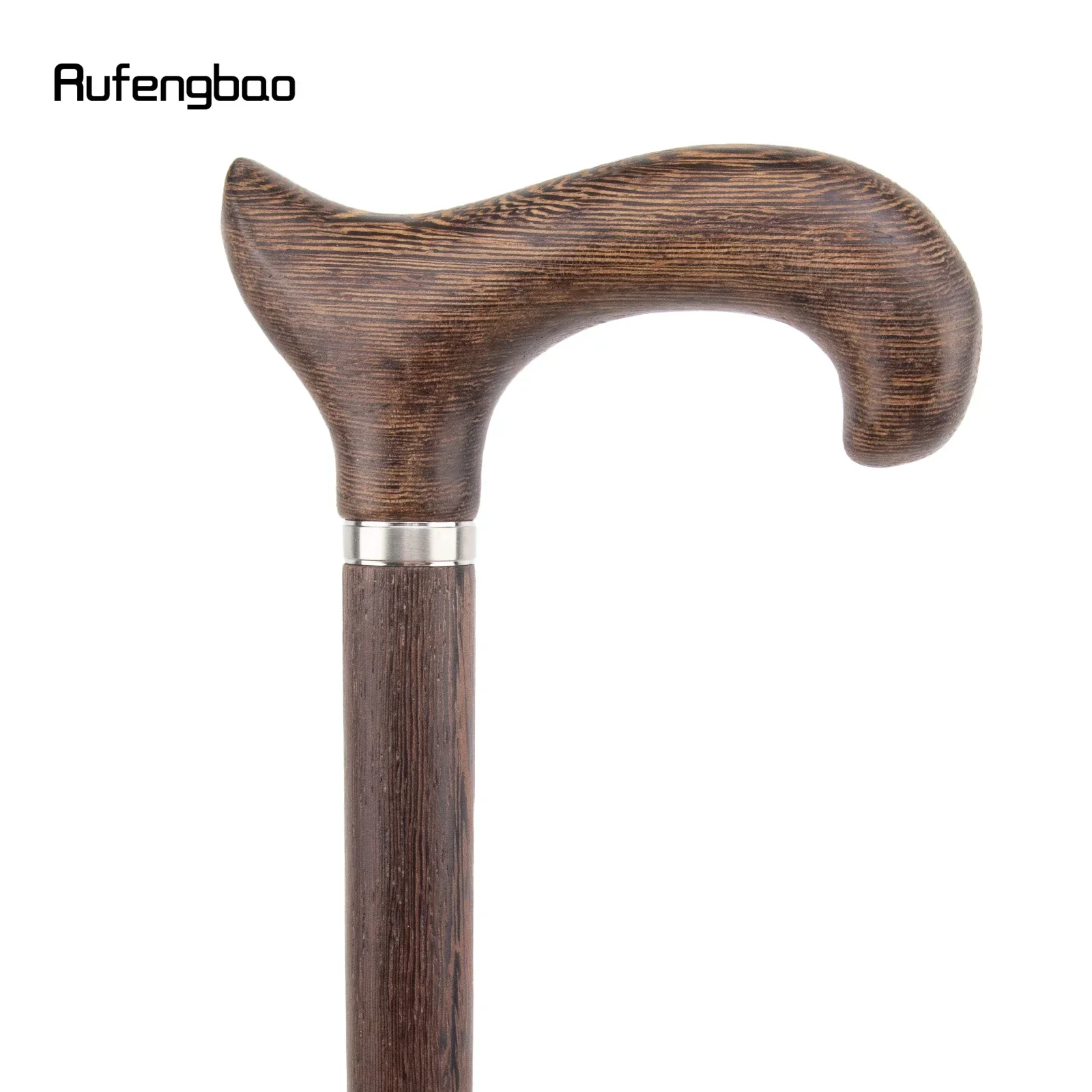 الأصفر خشبية واحدة مشتركة موضة عصا للمشي ديكور تأثيري حفلة عصا للمشي هالوين الصولجان العكاز العصا كروسيه 93 سنتيمتر