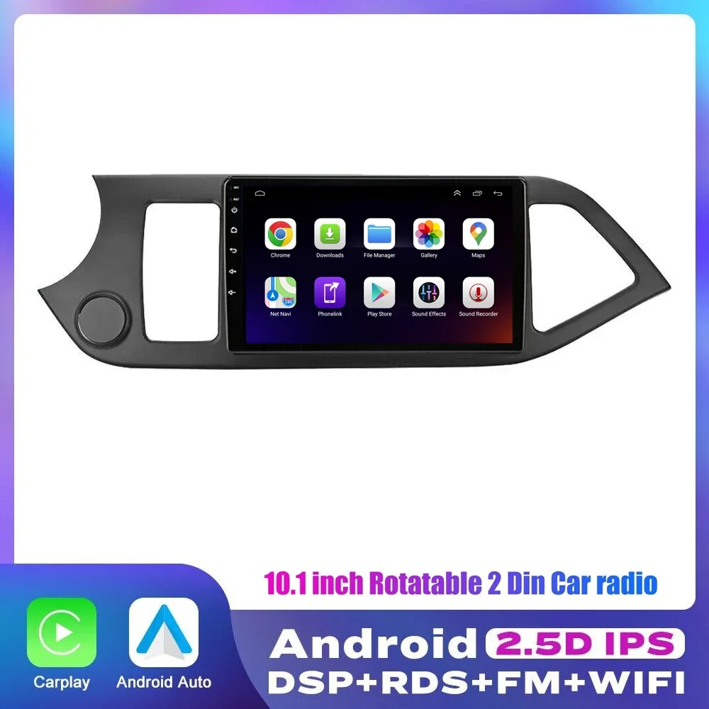 

9"Inch 2din Android 13 Car Radio For KIA Morning Picanto 2011-2016 Multimidia Video Player GPS Navigation 4G Carplay Head Unit