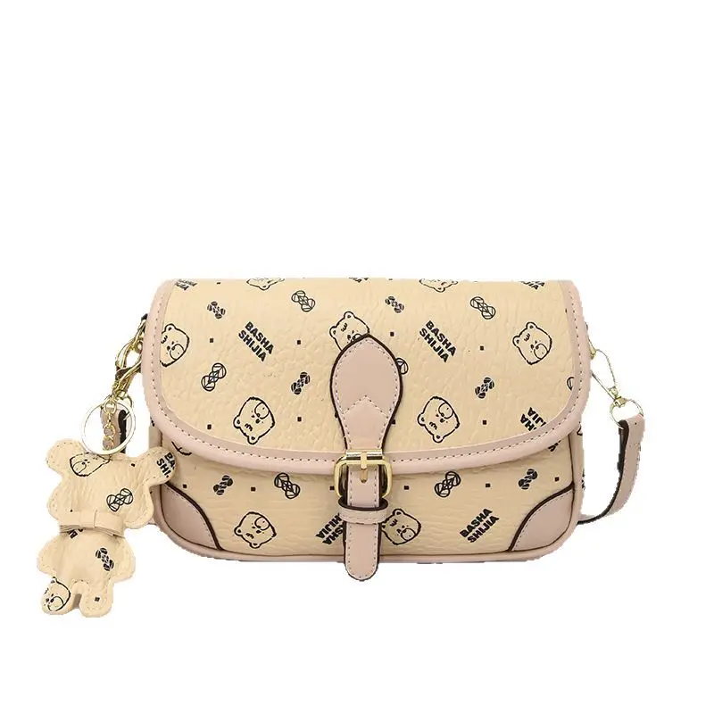 

2025 Trendy Commuting Choice for Women! Hot-selling Shoulder Bag, Chic Small Square Crossbody Style, Retro Monogram Pattern