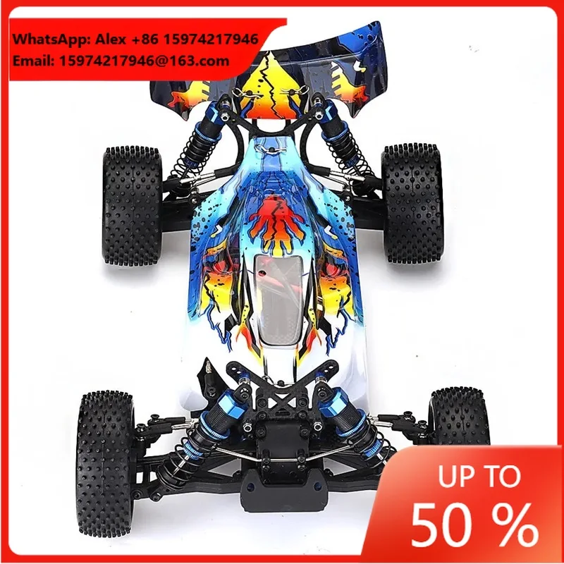 VRX Racing Spirit RH1017PR Cheap Carbon Fiber RC Car 2.4G 1/10 Upgrade EBL 4WD Brushless Buggy High Speed 60M/H 60A ESC RTR