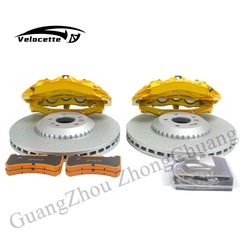

Refit High Performance Big Brake Kit AMG6 Calipers Kit 6 Pistons 360-390mm Brakes Disc For Dongfeng Ruiqi7 Toyota Kia Nissan