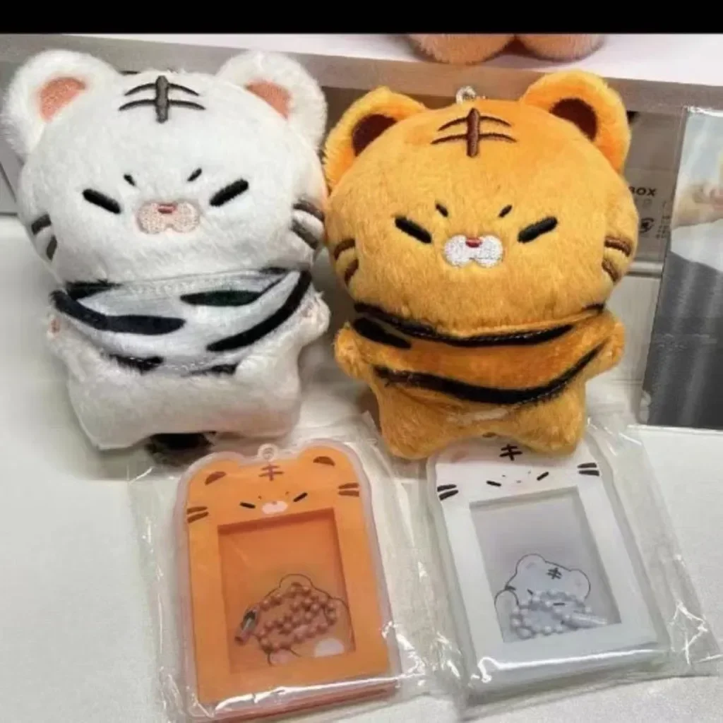 Kpop Idol 17 Hoshi Animal Dolls Keyring Tiger Plush Doll Stuffed Keychains Pendat