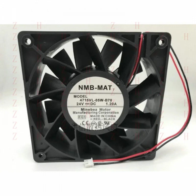 

XXZ for 1PC high air volume inverter cooling fan 4715VL-05W-B70 DC 24V 1.20A