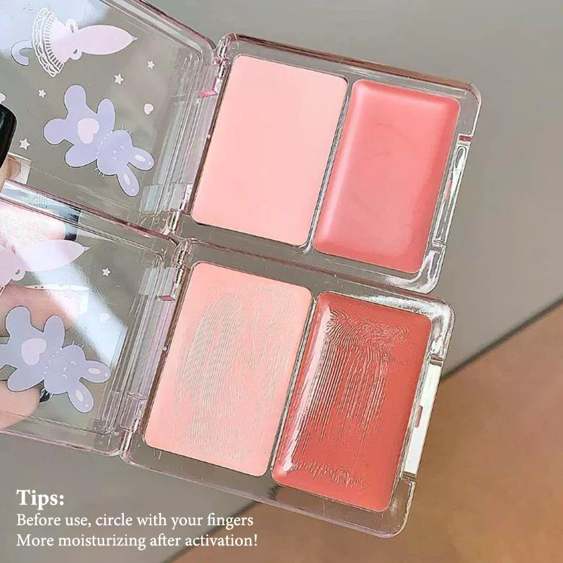 Cappuvini Acqua Brillante Guancia Blush Evidenziatore Crema High Gloss Glitter Rouge Naturale Illumina Viso Contouring Blush Trucco