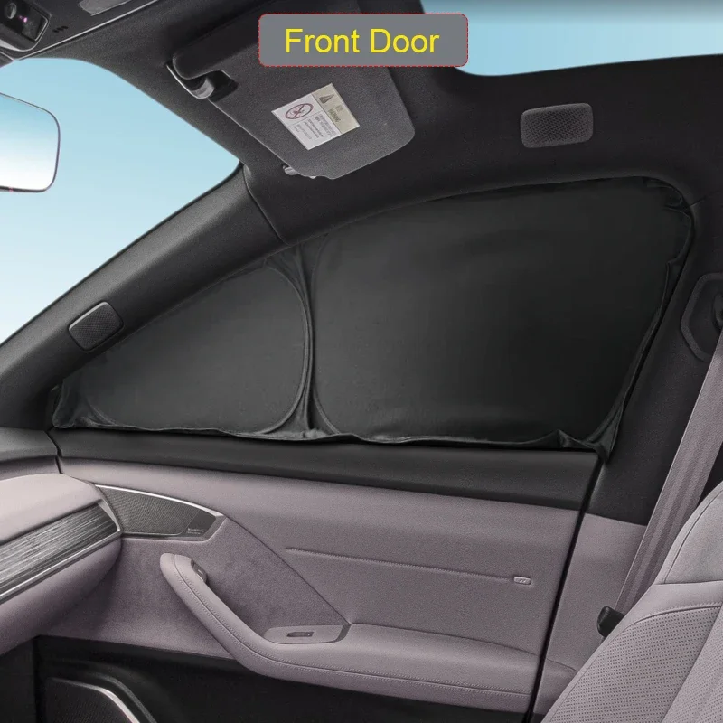 

For ONOV L60 2025-Present Car Black Window Privacy Sunshade Auto Anti-UV Heat Insulation Protect Cover Interior Accessory