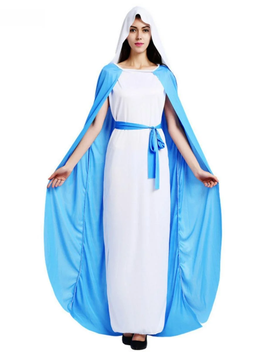 زي كاهن التبشير للرجال من loween زي راهبة الصليب الوطني زي المسرح مادة البوليستر بدون علامة تجارية