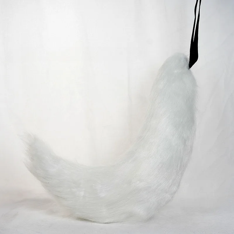 Handmade Fur Animal Tails Wolf Tails and Cat Tails Are Suitable for Role-playing Costumes Role-playing and Festivals
