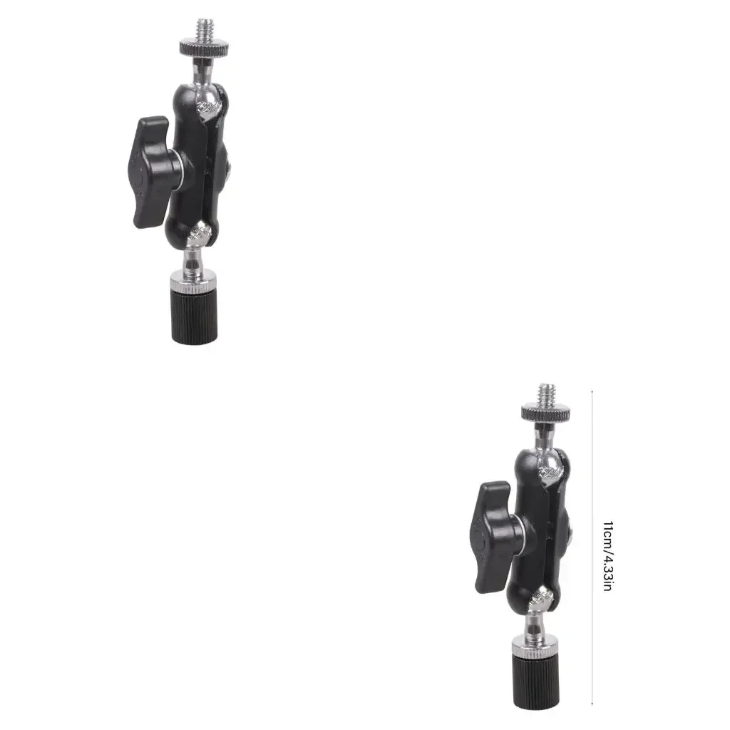 Doppel-Kugelkopf Gelenkarm mit 1/4'' Schraubverbindung für Monitor, Kamera, Licht, Mikrofon, Fotografie-Zubehör