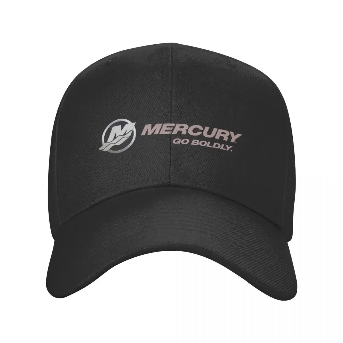 Mercury Go Boldly Boat Baseball Cap Big Size Hat Hip Hop Fishing cap Golf Caps For Men Women's