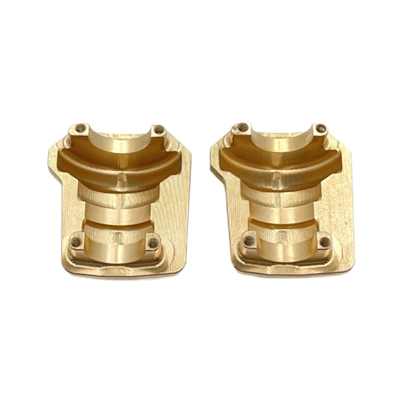 

RC Car Upgrade Brass Rear Axle Rear Cover Set For TRAXXAS 1/10 TRX4 HUANGBO 1/10 R1001 R1002 R1003 RC Car Toy Parts