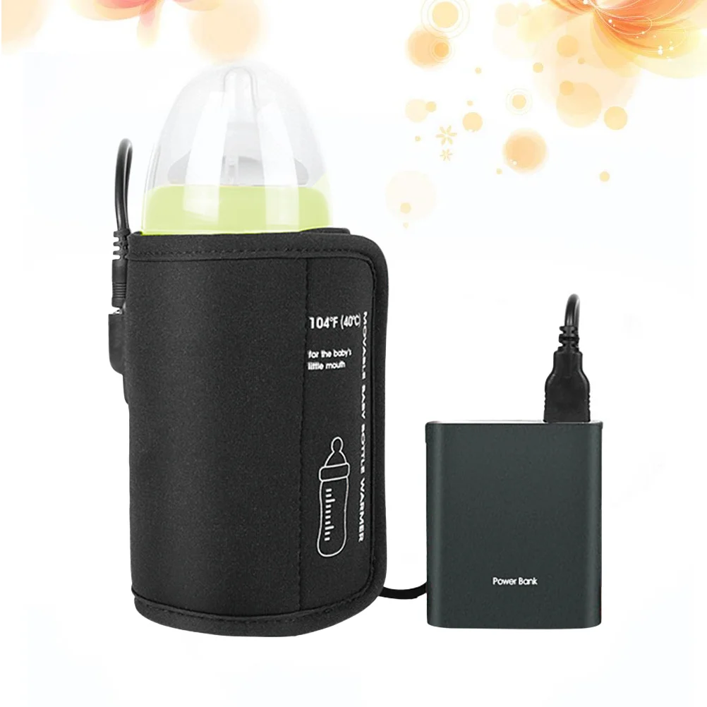 5 فولت سيارة الطفل زجاجة دفئا سخان خطي صغير قابل للتعديل 50-80 مللي متر قطر السفر جهاز حفظ حرارة الحليب المحمولة القهوة عصير سخان USB #2
