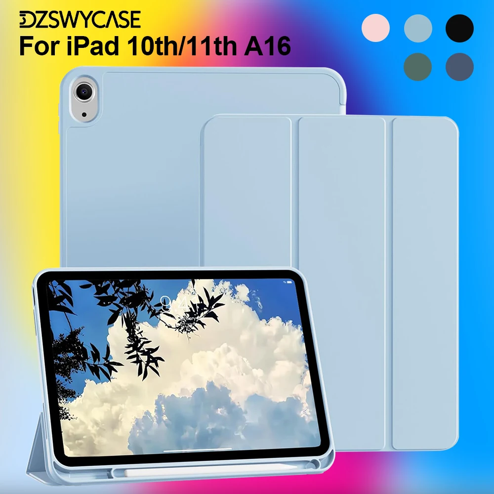 

Case for iPad (A16) 11th Generation 11 Inch (2025),iPad 10th Generation 10.9 Inch (2022) - Ultra Slim Cover with Auto Wake Sleep