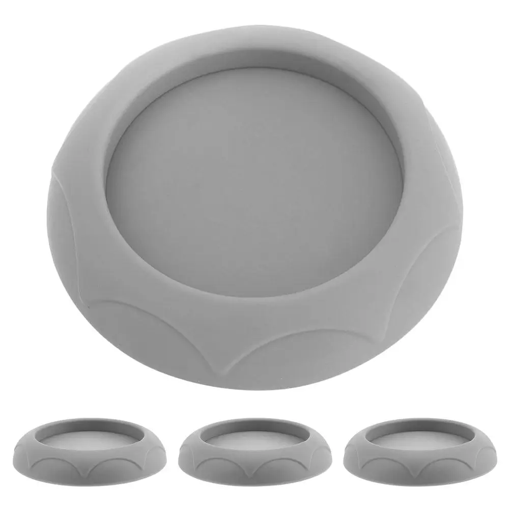 

4Pcs Baby Gate Wall Protector Gray Pressure Mounted Stair Safety Wall Guards for Child Pet Gates Protect Walls Door Frames